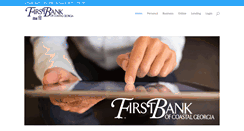 Desktop Screenshot of firstbankofcg.com